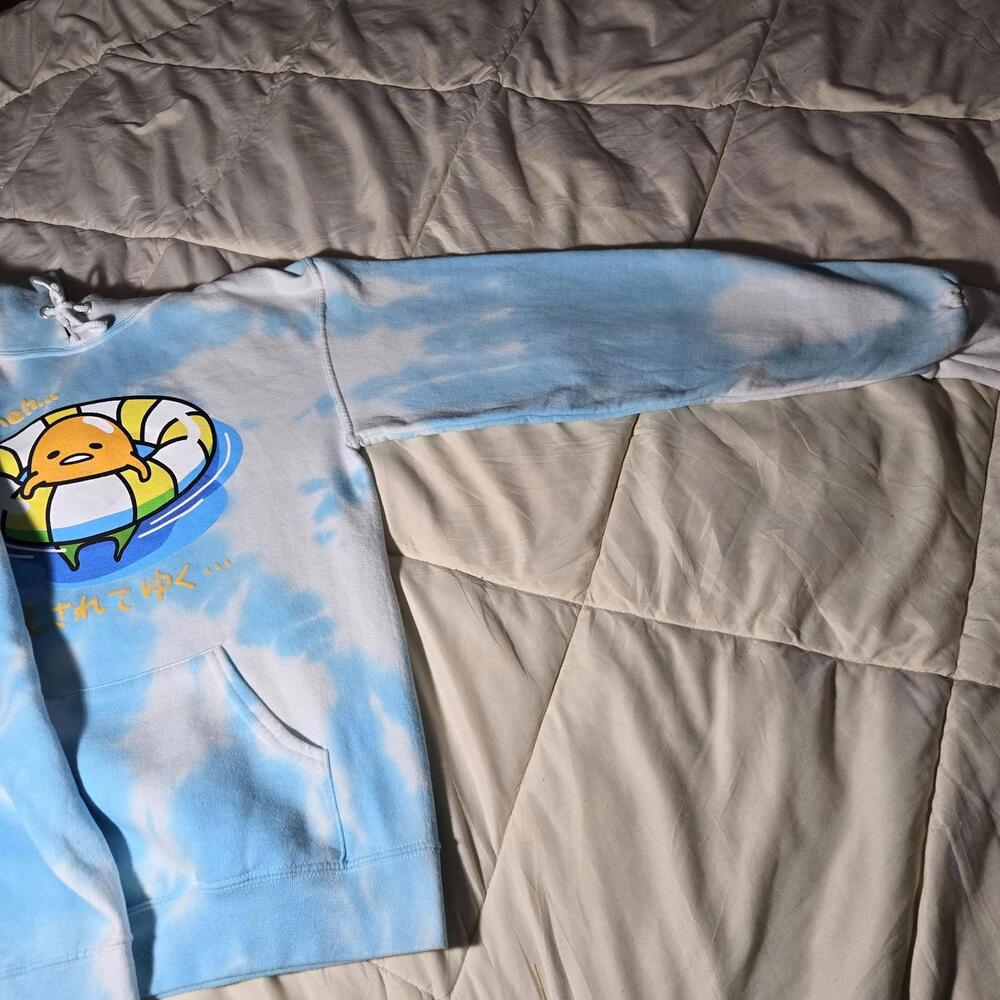 Sanrio Gudetama The Lazy Egg Bioworld Hoodie - Picture 4 of 9